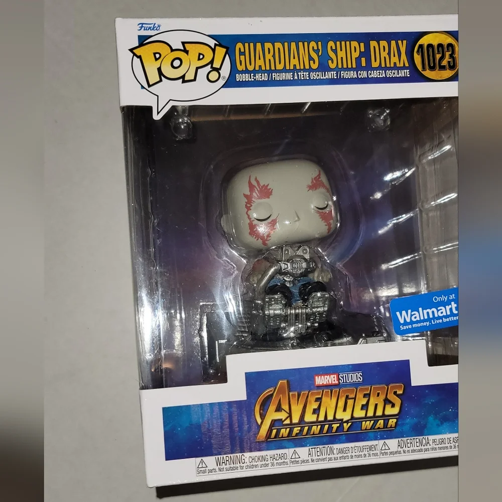 Funko Pop Guardians Of The Galaxy Ship Drax #1023 Marvel Avengers Disney